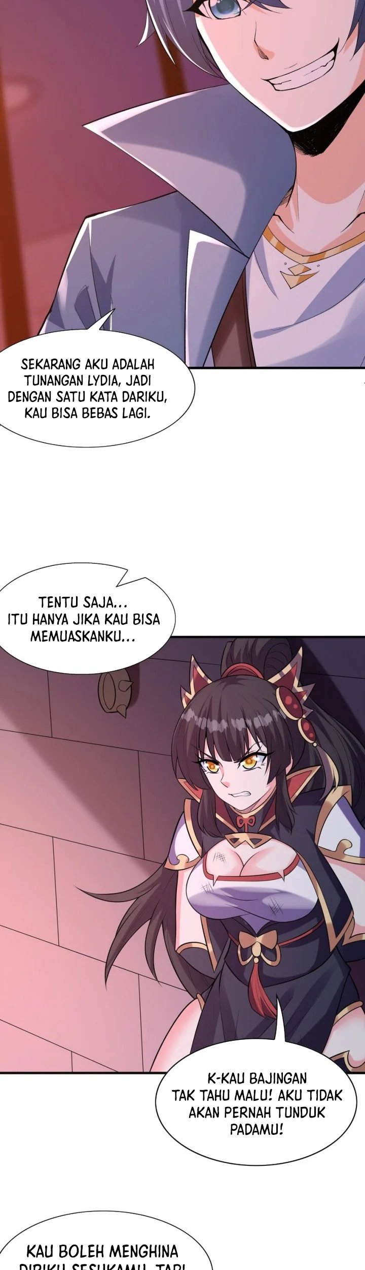 My Harem Is Entirely Female Demon Villains Chapter 100 - halaman 14