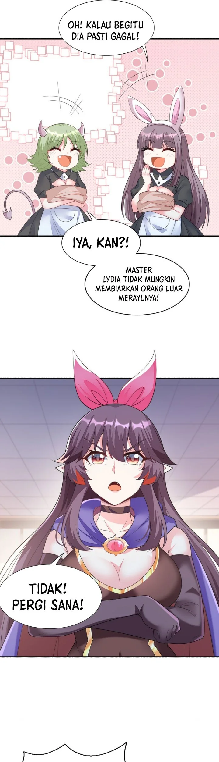 My Harem Is Entirely Female Demon Villains Chapter 100 - halaman 32