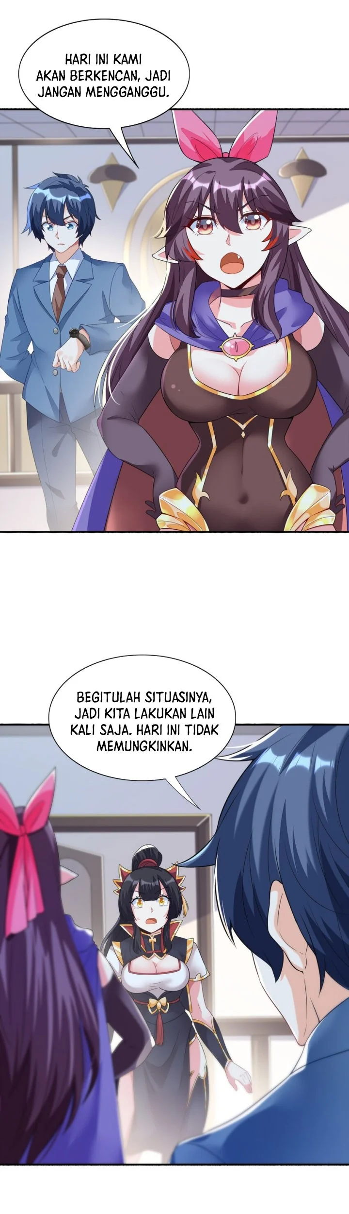 My Harem Is Entirely Female Demon Villains Chapter 100 - halaman 34