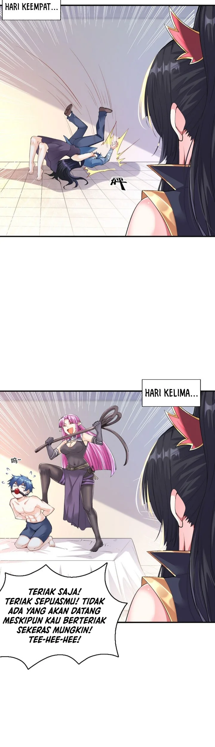 My Harem Is Entirely Female Demon Villains Chapter 100 - halaman 38