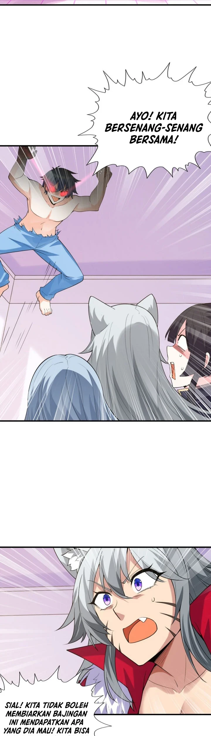 My Harem Is Entirely Female Demon Villains Chapter 104 - halaman 4