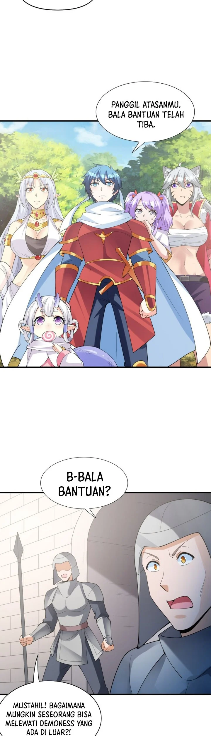 My Harem Is Entirely Female Demon Villains Chapter 105 - halaman 12