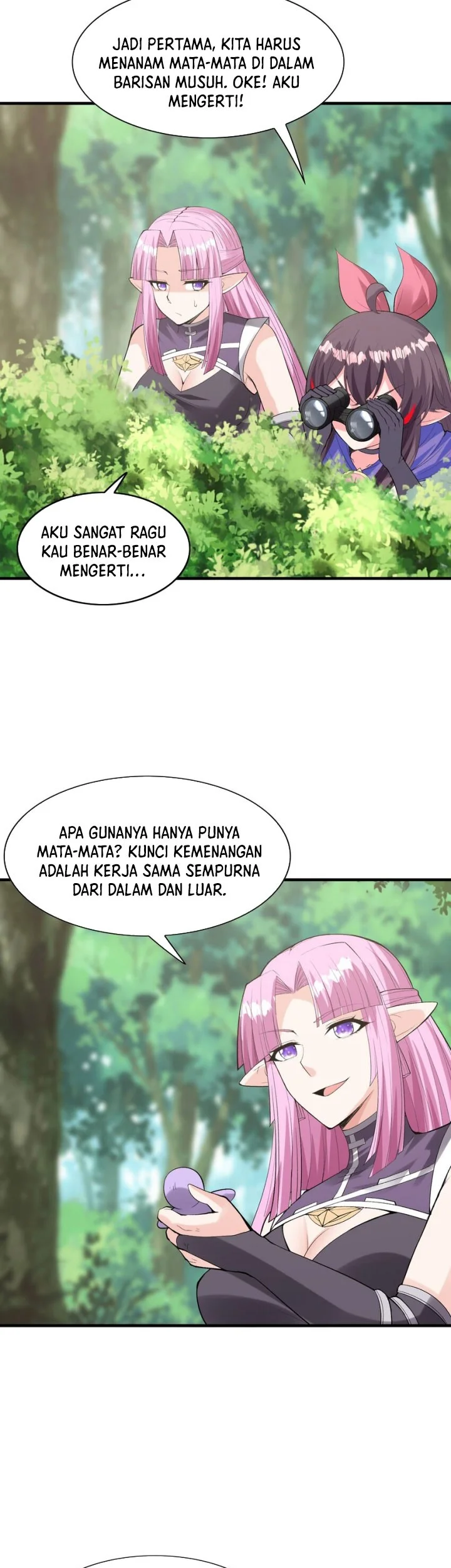 My Harem Is Entirely Female Demon Villains Chapter 105 - halaman 28