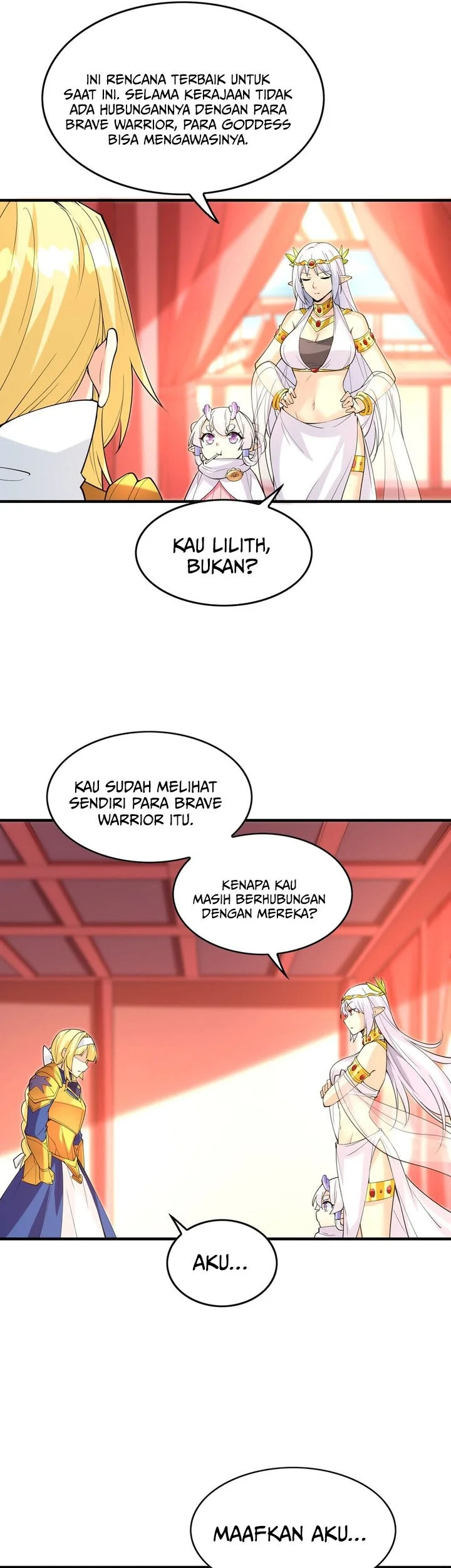 My Harem Is Entirely Female Demon Villains Chapter 108 - halaman 10