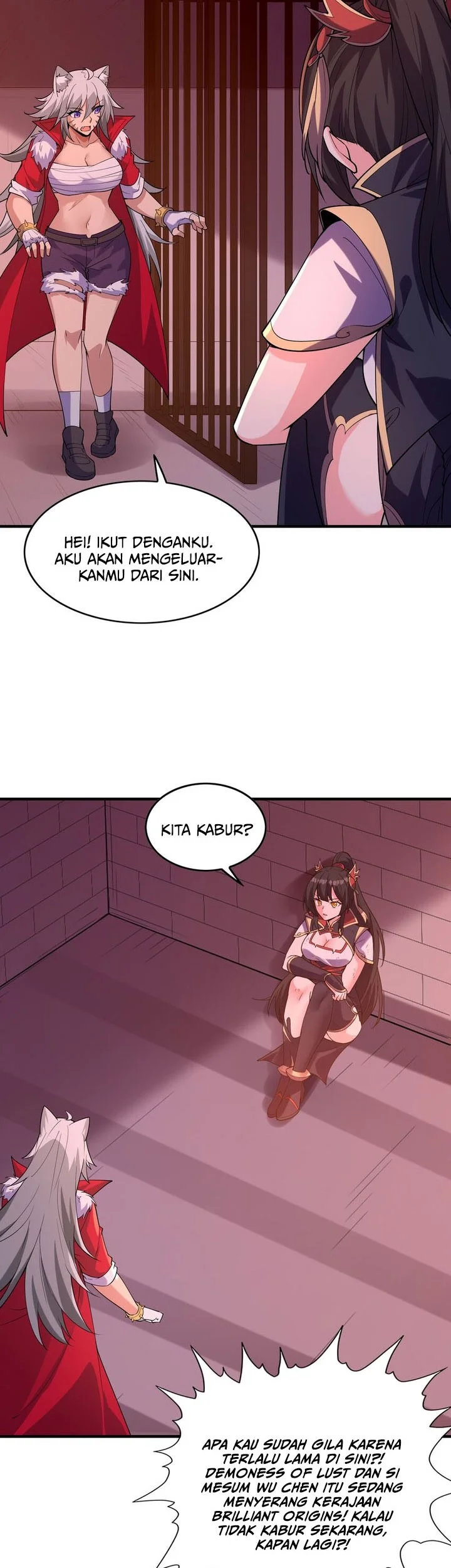 My Harem Is Entirely Female Demon Villains Chapter 108 - halaman 20