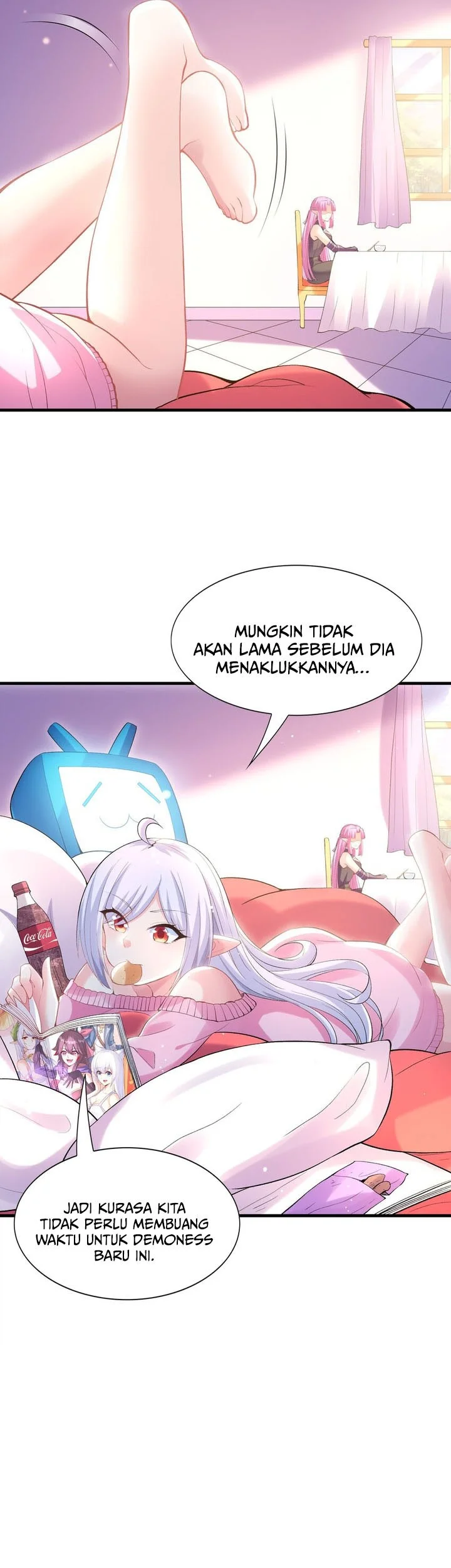 My Harem Is Entirely Female Demon Villains Chapter 109 - halaman 10