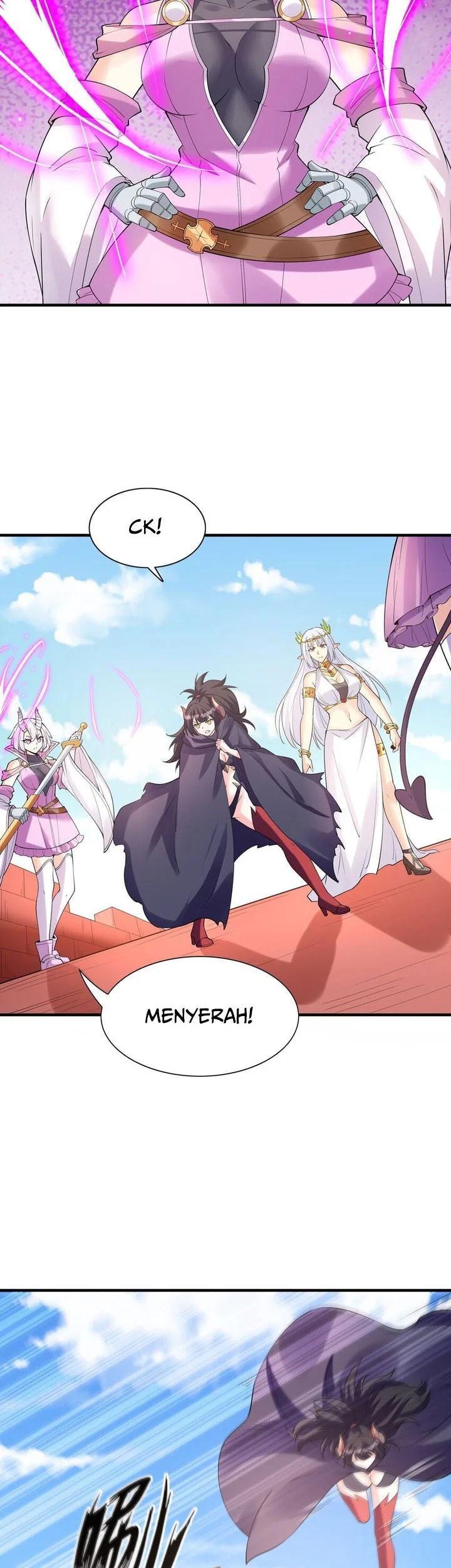 My Harem Is Entirely Female Demon Villains Chapter 109 - halaman 24