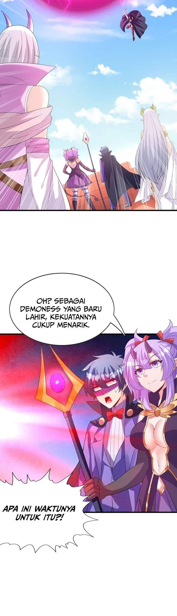 My Harem Is Entirely Female Demon Villains Chapter 109 - halaman 34