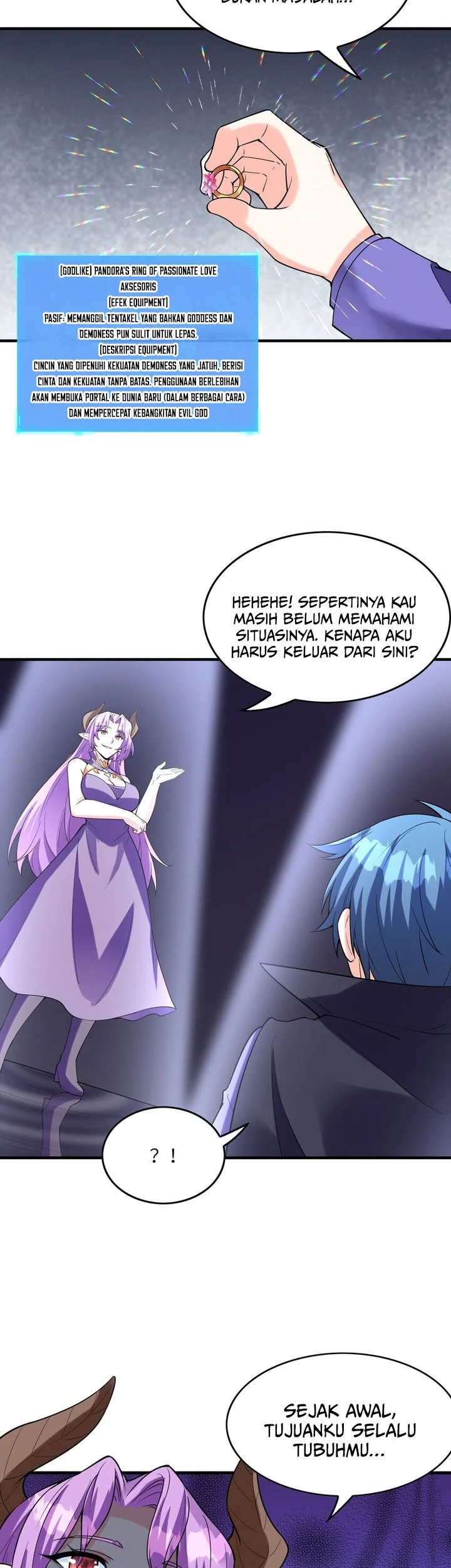 My Harem Is Entirely Female Demon Villains Chapter 110 - halaman 40