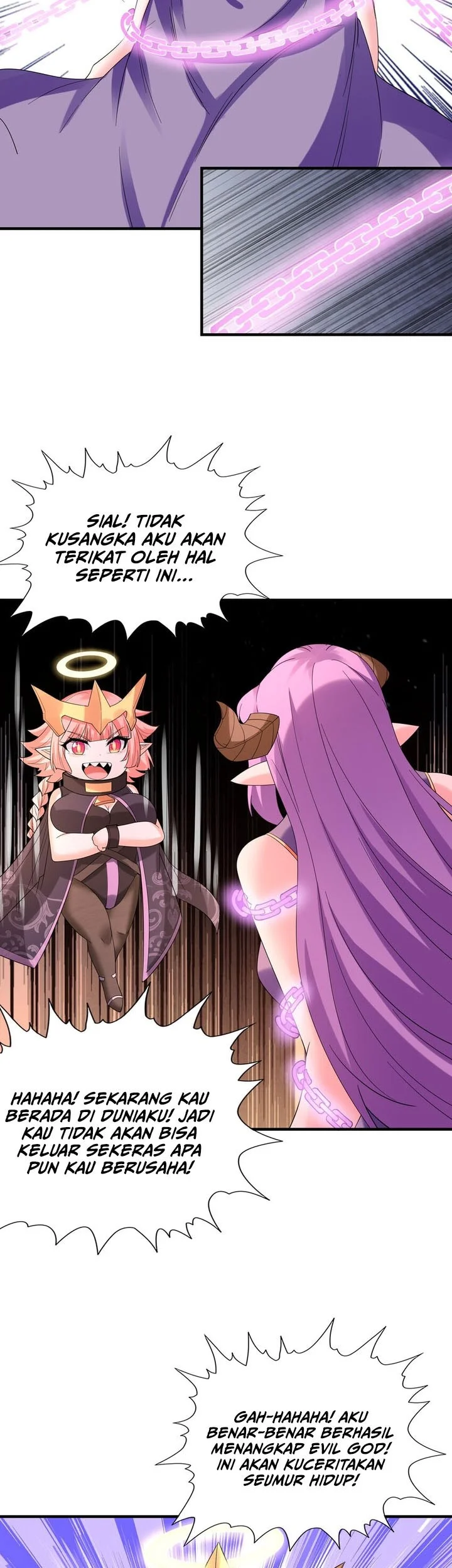 My Harem Is Entirely Female Demon Villains Chapter 111 - halaman 22