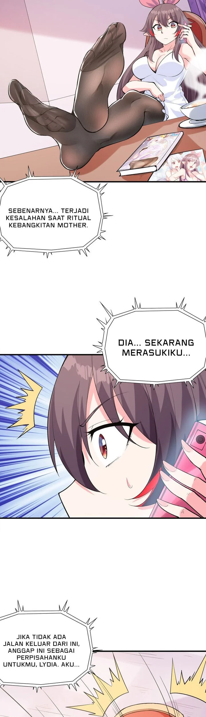 My Harem Is Entirely Female Demon Villains Chapter 111 - halaman 36