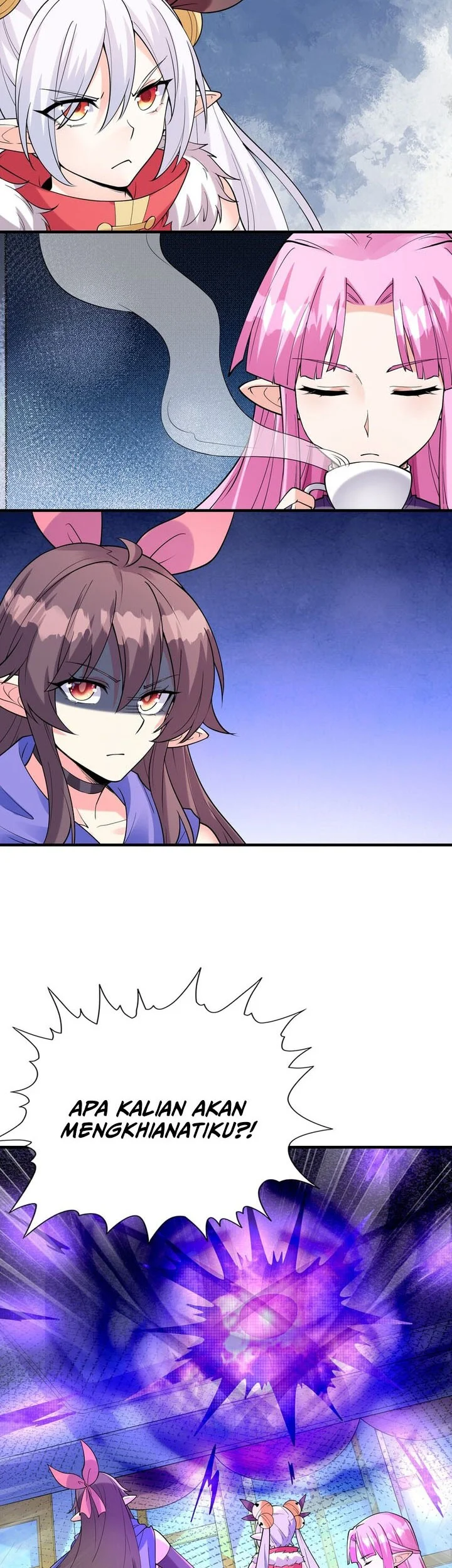 My Harem Is Entirely Female Demon Villains Chapter 112 - halaman 12