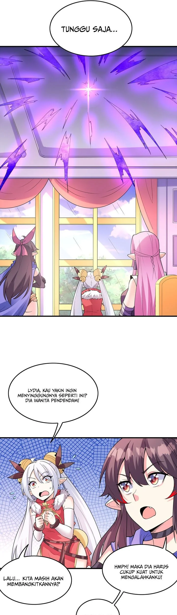 My Harem Is Entirely Female Demon Villains Chapter 112 - halaman 18