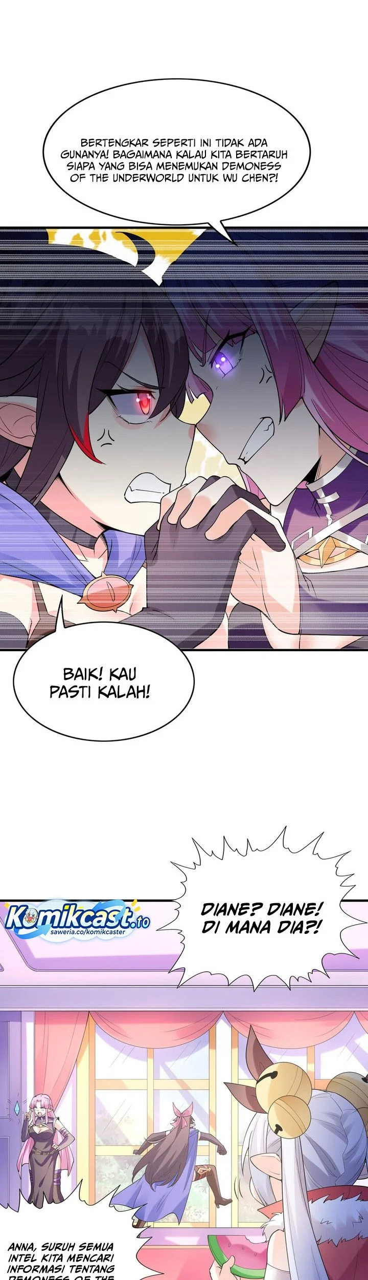 My Harem Is Entirely Female Demon Villains Chapter 112 - halaman 24