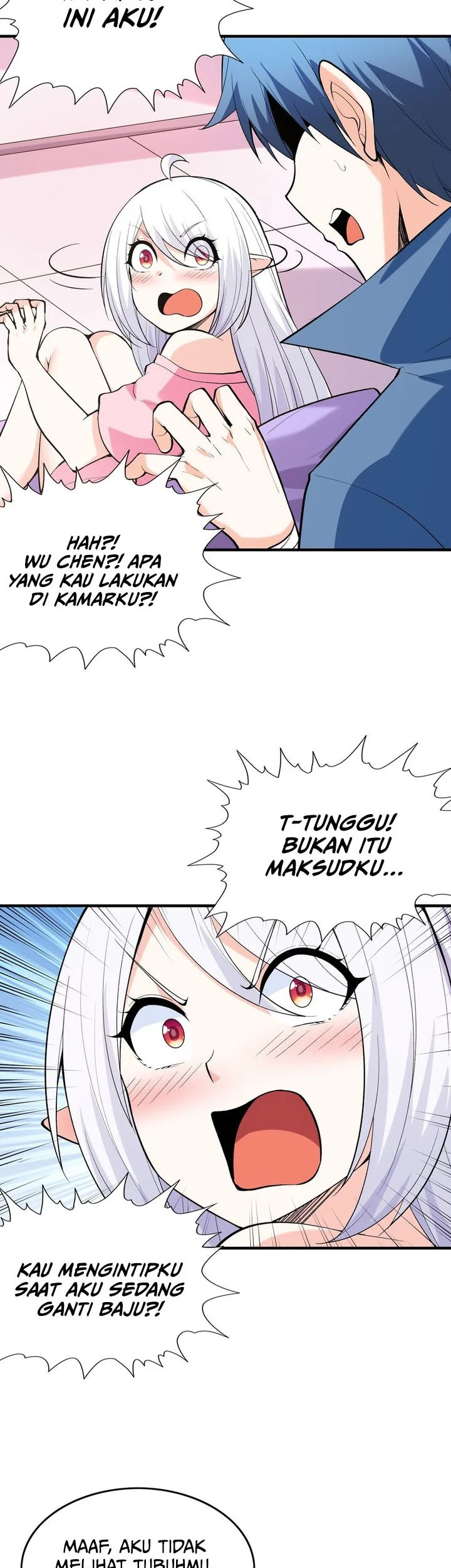 My Harem Is Entirely Female Demon Villains Chapter 112 - halaman 30