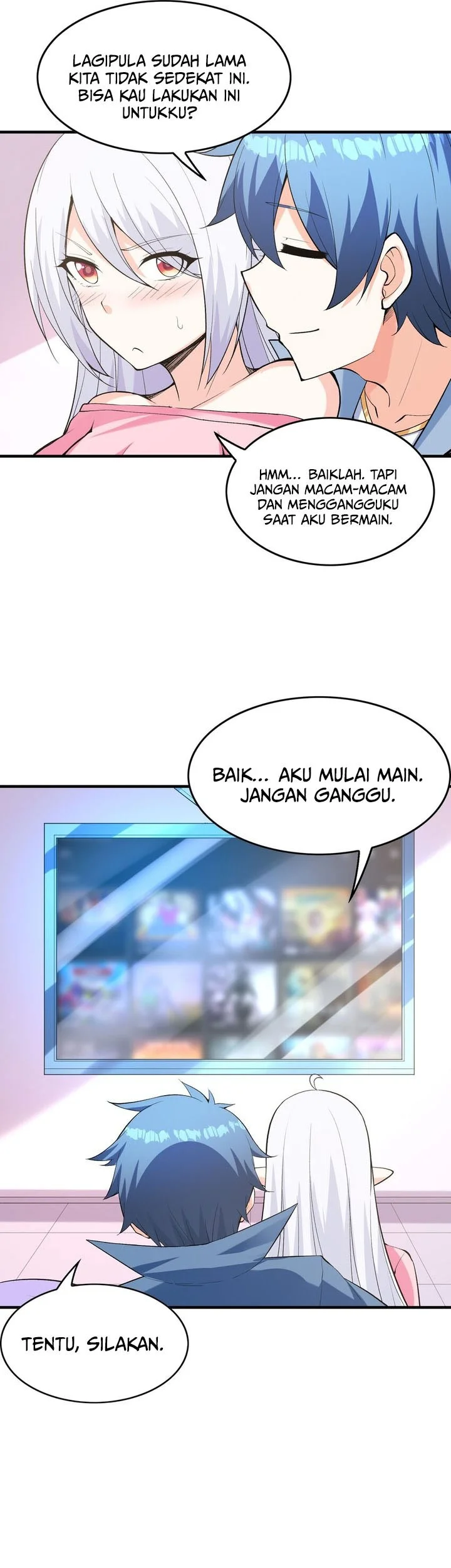 My Harem Is Entirely Female Demon Villains Chapter 112 - halaman 34
