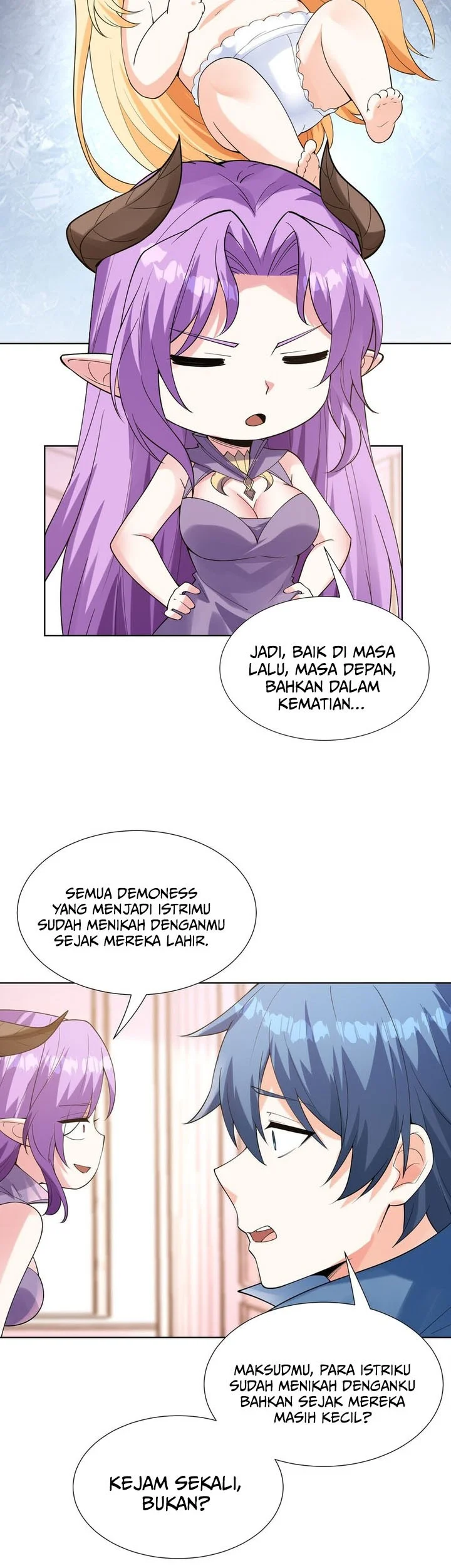 My Harem Is Entirely Female Demon Villains Chapter 115 - halaman 36