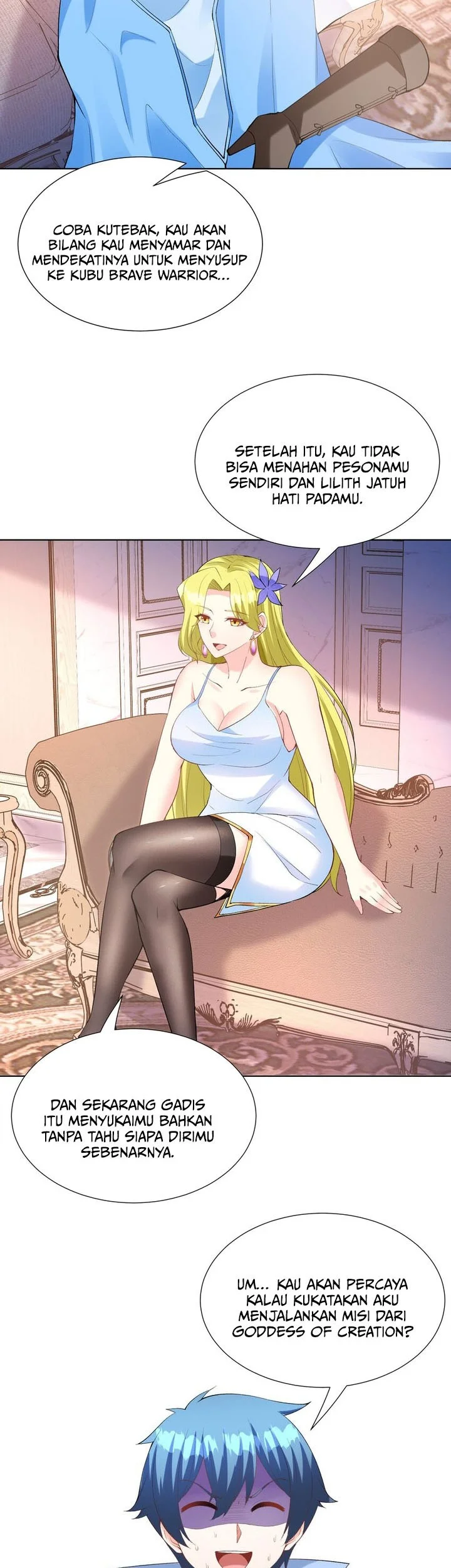 My Harem Is Entirely Female Demon Villains Chapter 115 - halaman 4