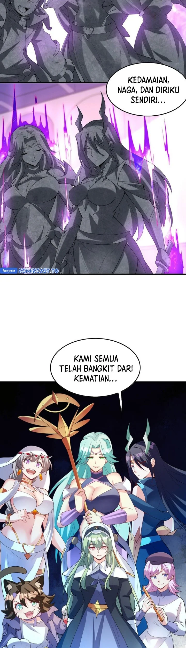 My Harem Is Entirely Female Demon Villains Chapter 116 - halaman 16