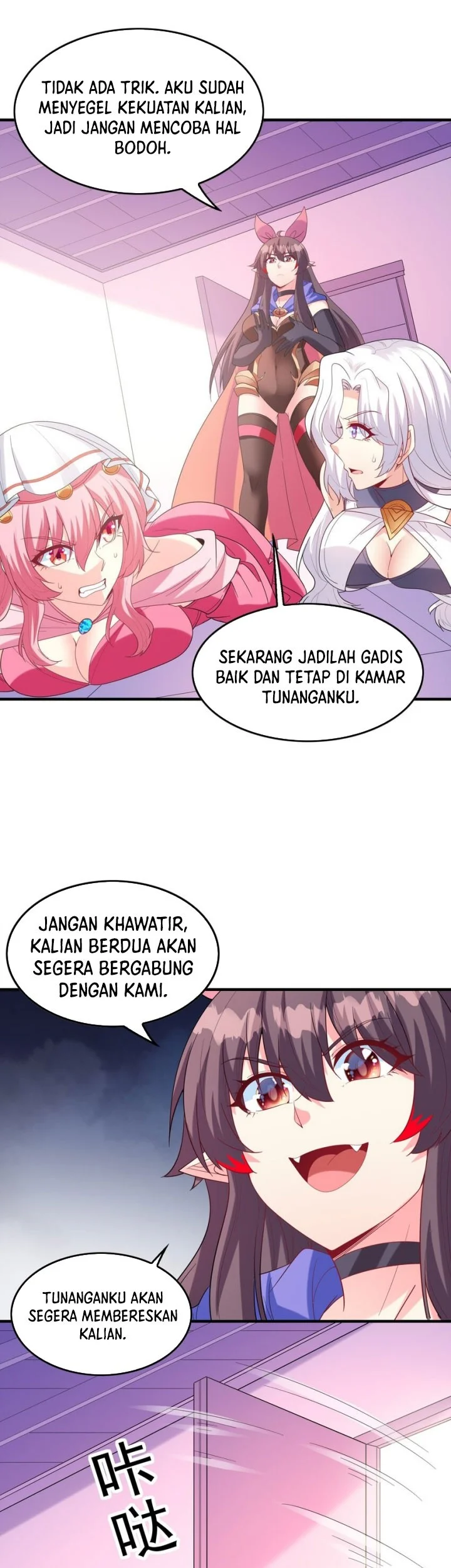 My Harem Is Entirely Female Demon Villains Chapter 118 - halaman 4