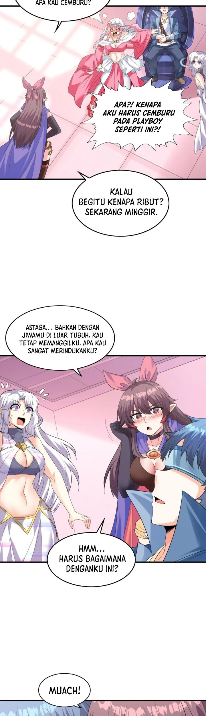 My Harem Is Entirely Female Demon Villains Chapter 119 - halaman 12