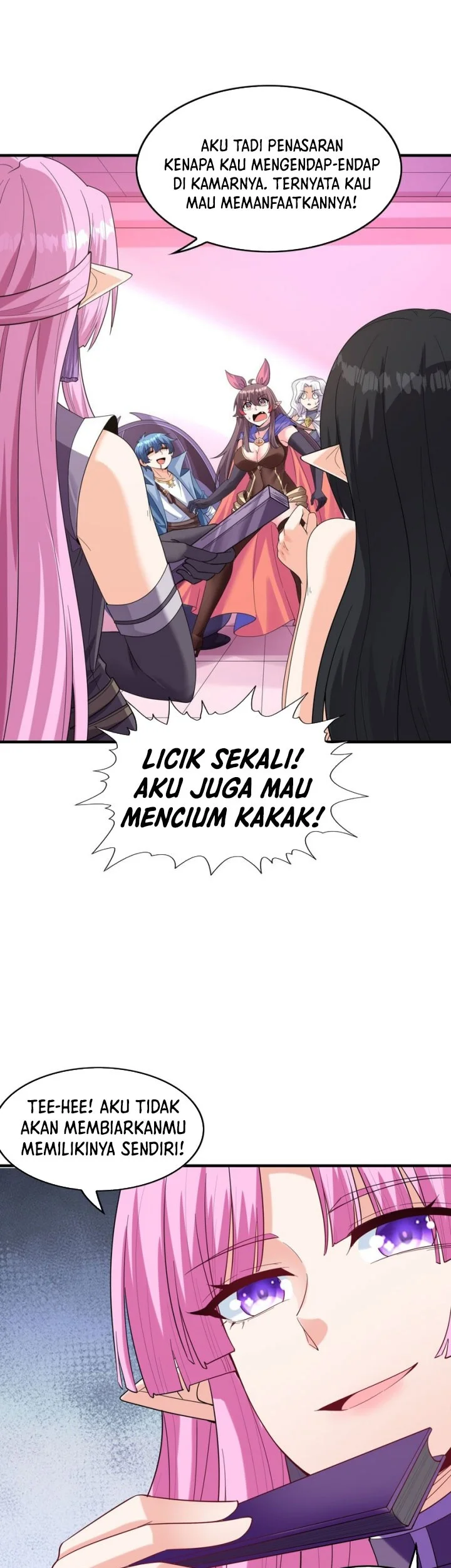 My Harem Is Entirely Female Demon Villains Chapter 119 - halaman 18