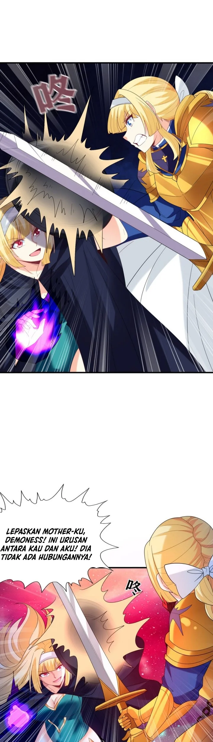 My Harem Is Entirely Female Demon Villains Chapter 119 - halaman 26
