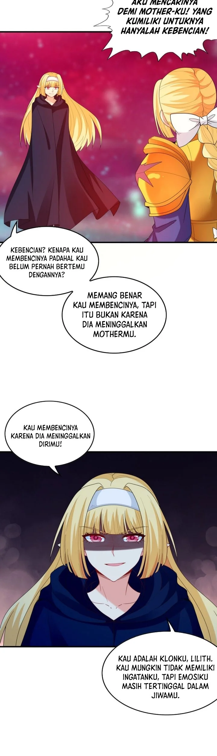 My Harem Is Entirely Female Demon Villains Chapter 119 - halaman 32