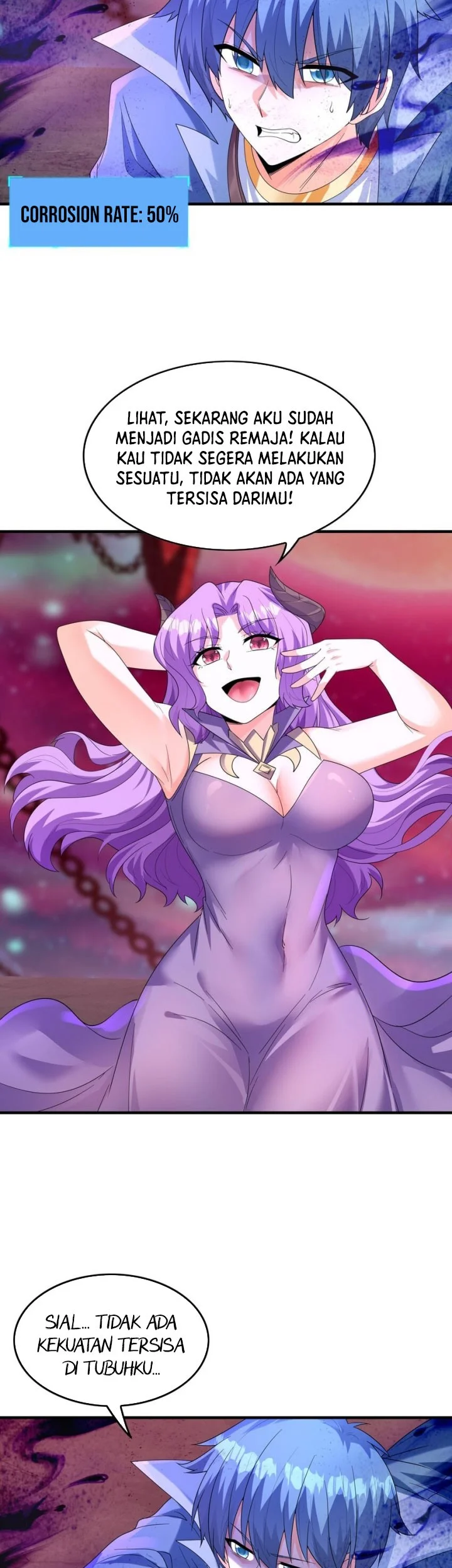 My Harem Is Entirely Female Demon Villains Chapter 119 - halaman 8