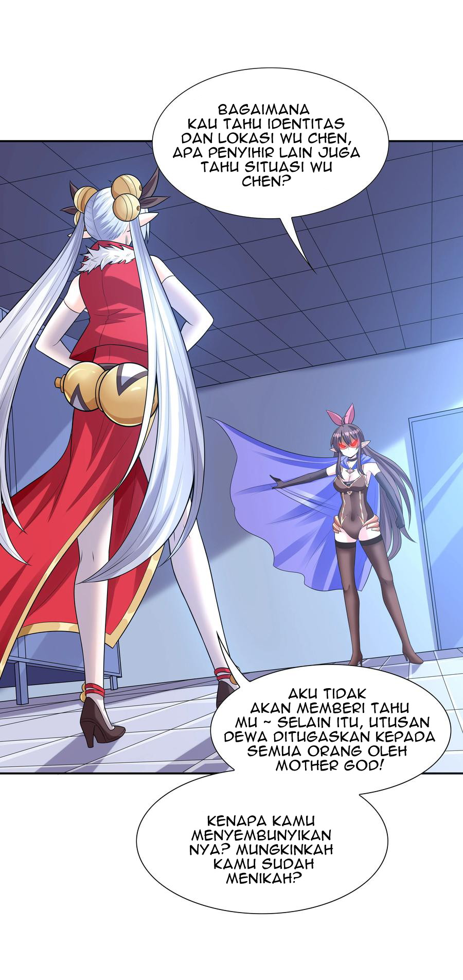 My Harem Is Entirely Female Demon Villains Chapter 12 - halaman 22