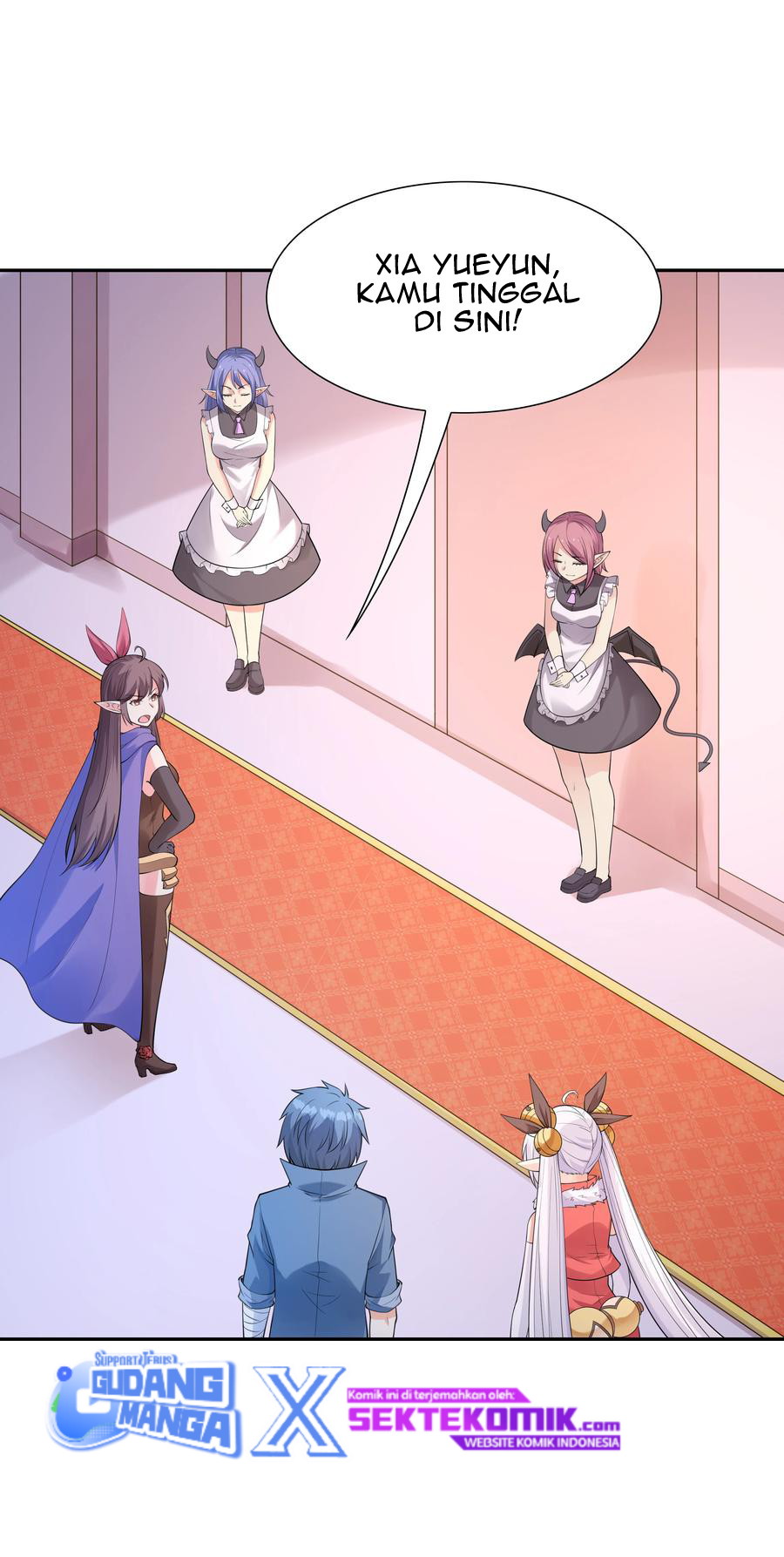 My Harem Is Entirely Female Demon Villains Chapter 12 - halaman 49