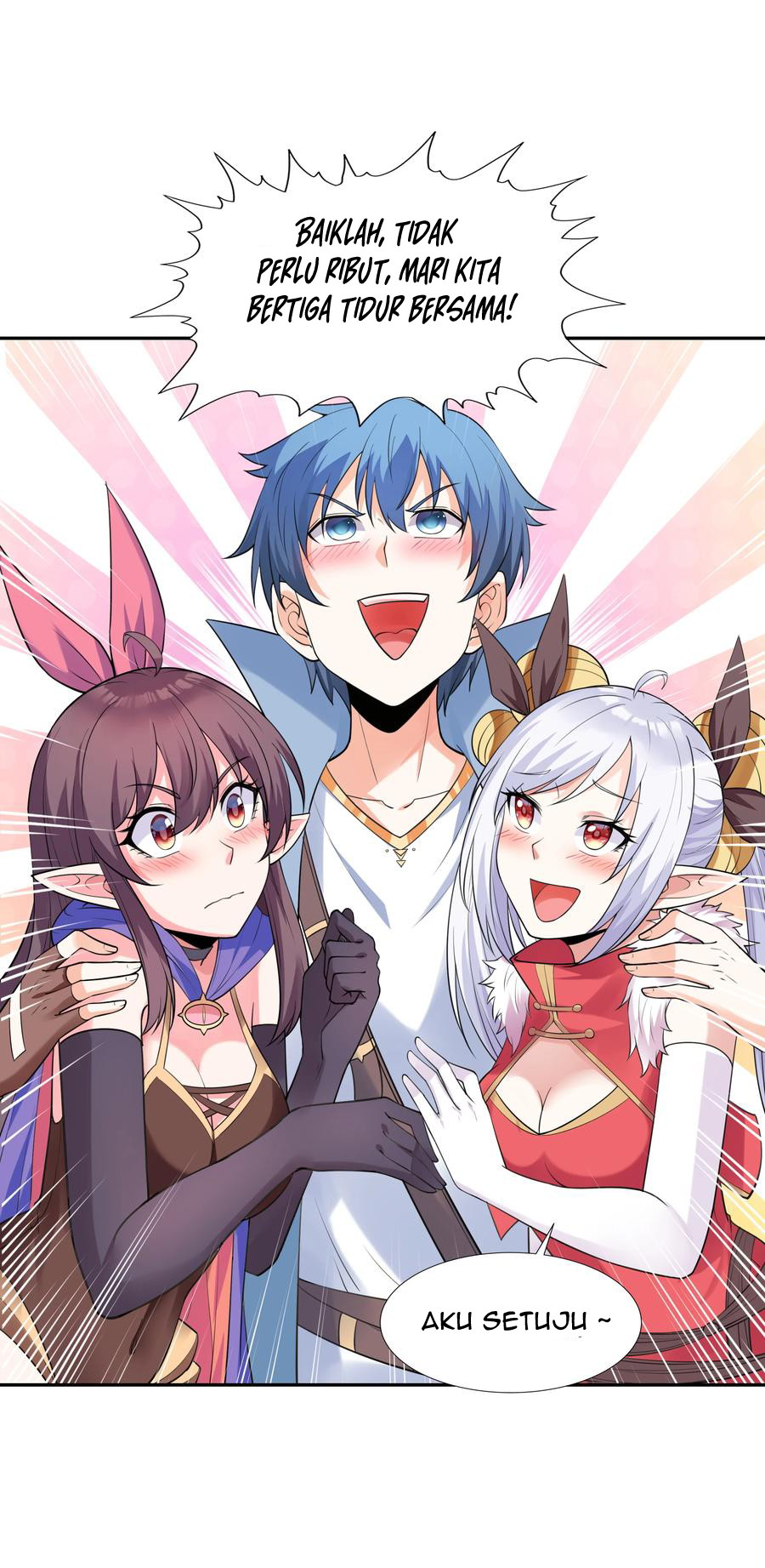 My Harem Is Entirely Female Demon Villains Chapter 12 - halaman 51