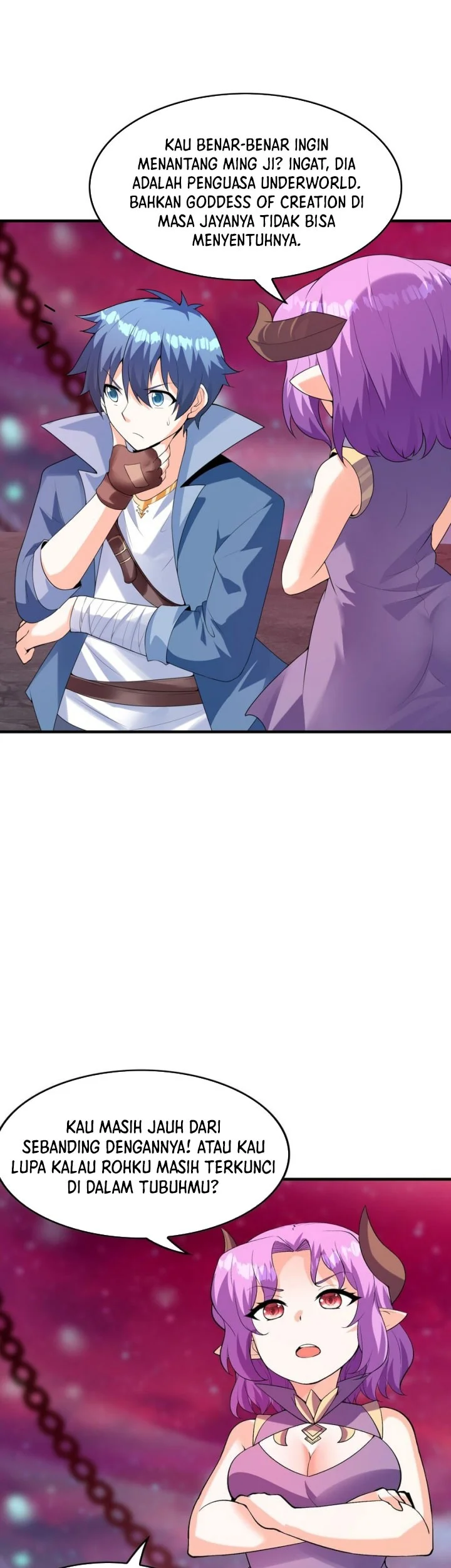 My Harem Is Entirely Female Demon Villains Chapter 120 - halaman 10