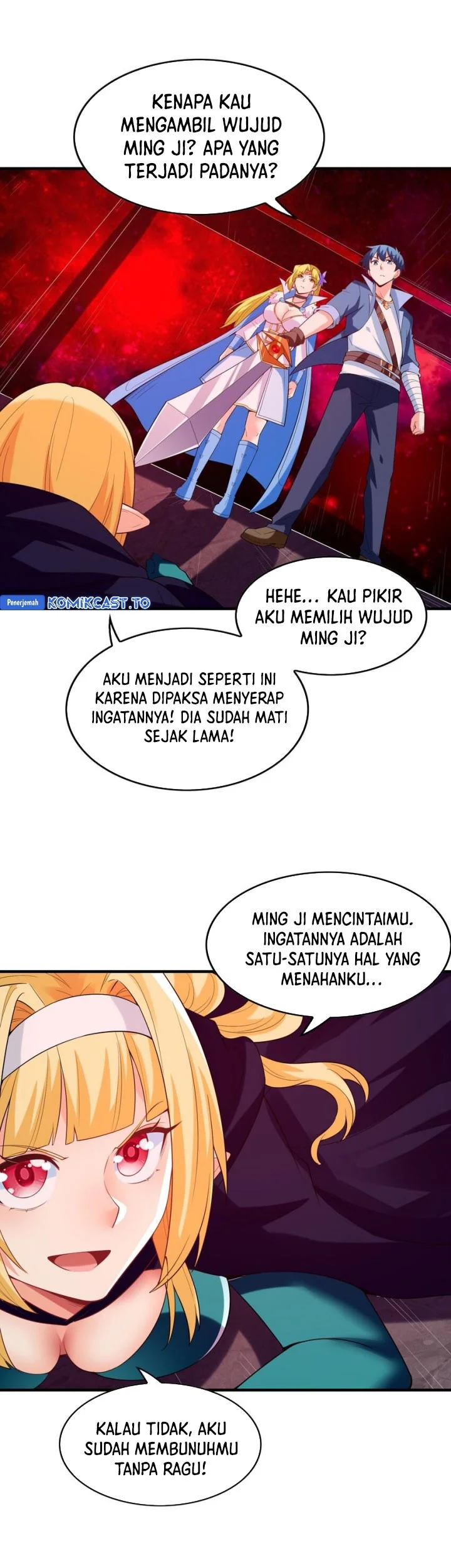 My Harem Is Entirely Female Demon Villains Chapter 121 - halaman 16