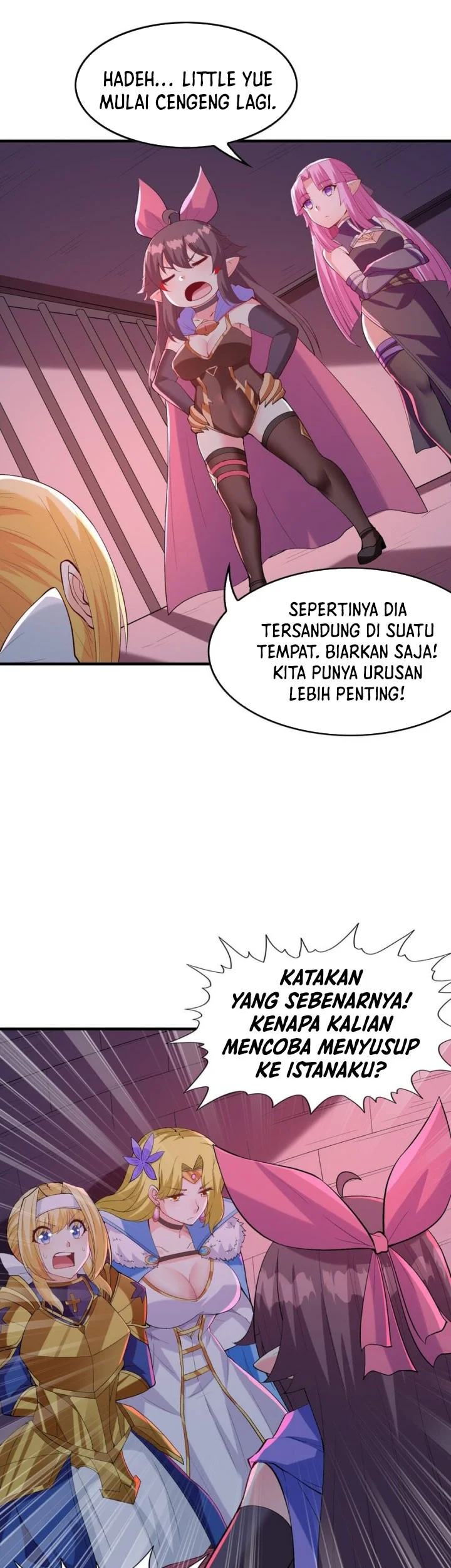 My Harem Is Entirely Female Demon Villains Chapter 122 - halaman 10