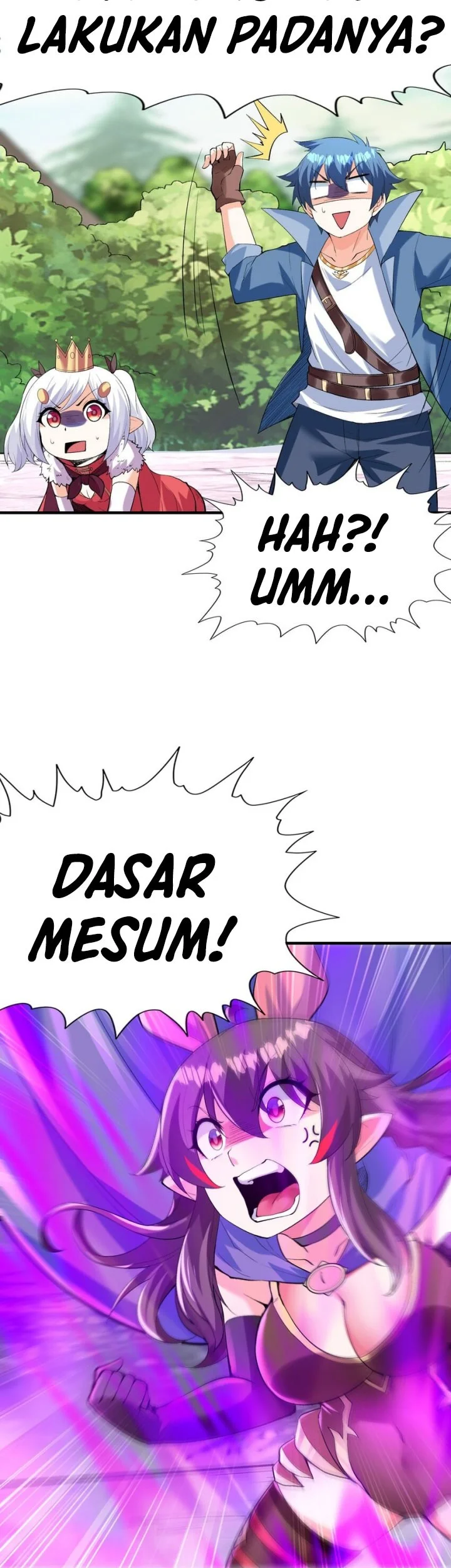My Harem Is Entirely Female Demon Villains Chapter 122 - halaman 24