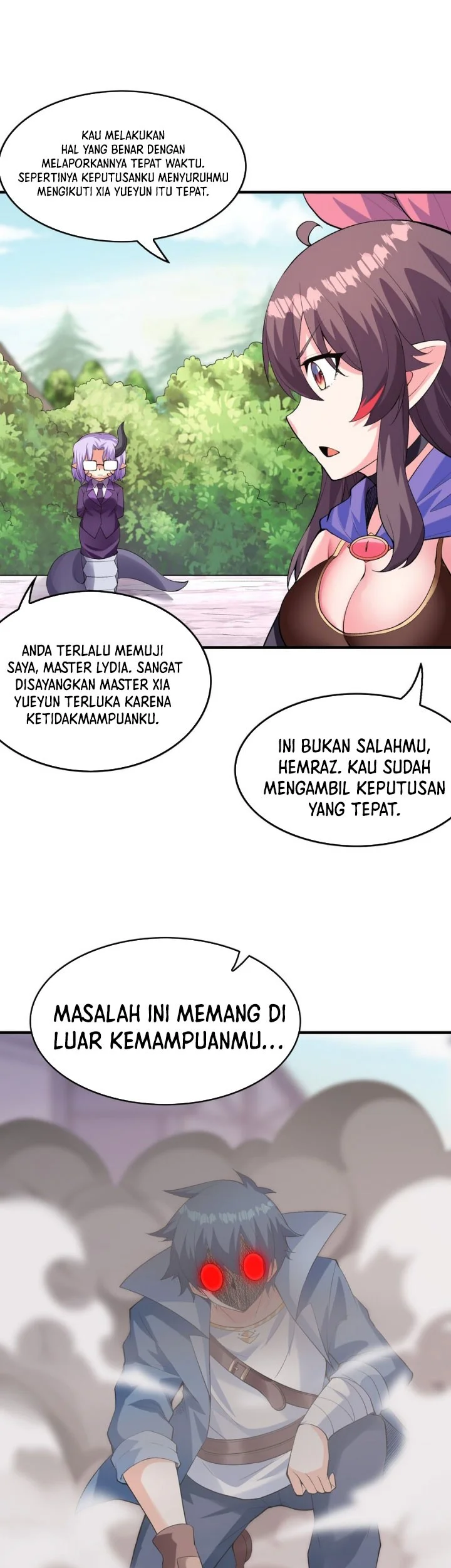My Harem Is Entirely Female Demon Villains Chapter 122 - halaman 28