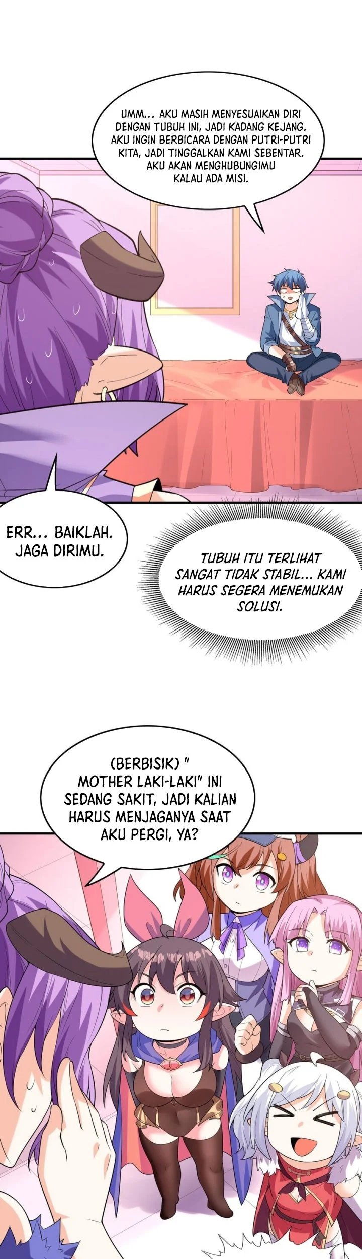 My Harem Is Entirely Female Demon Villains Chapter 123 - halaman 28