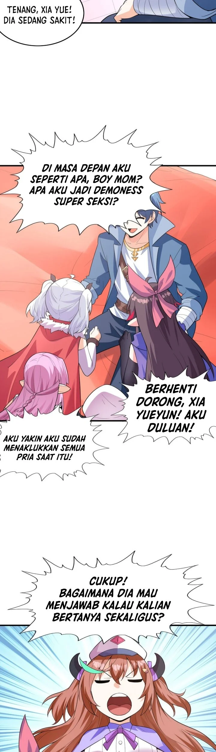 My Harem Is Entirely Female Demon Villains Chapter 123 - halaman 30