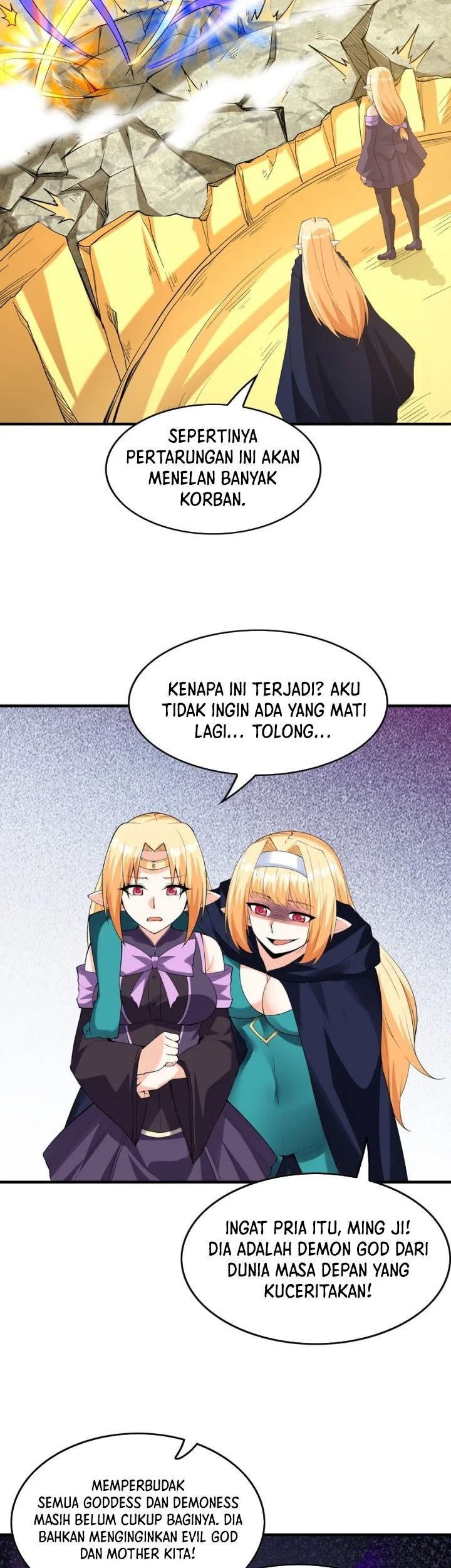 My Harem Is Entirely Female Demon Villains Chapter 124 - halaman 40