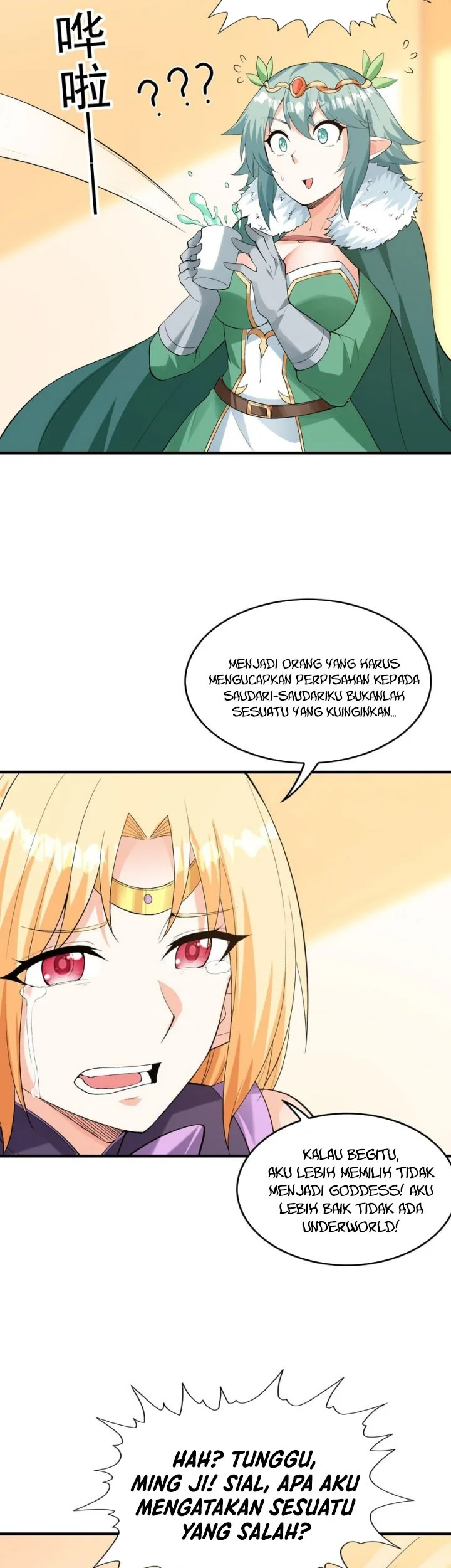 My Harem Is Entirely Female Demon Villains Chapter 124 - halaman 8