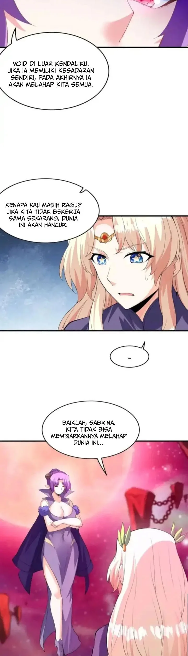 My Harem Is Entirely Female Demon Villains Chapter 126 - halaman 16