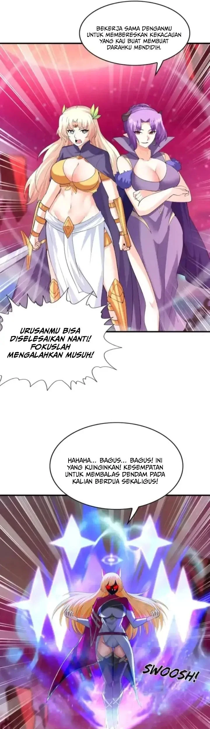My Harem Is Entirely Female Demon Villains Chapter 126 - halaman 18