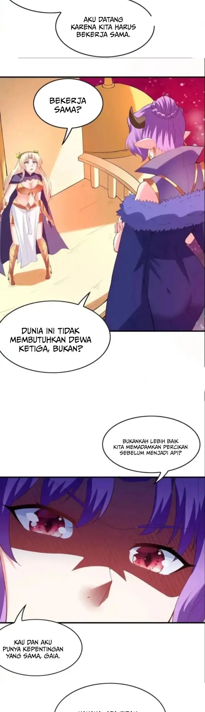 My Harem Is Entirely Female Demon Villains Chapter 126 - halaman 8