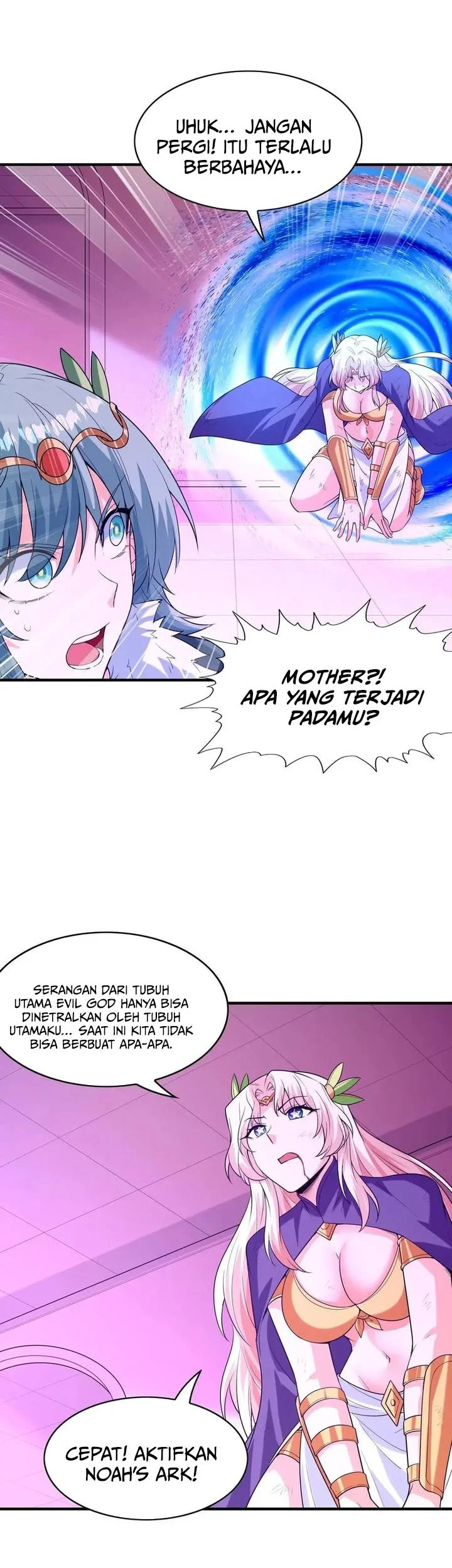 My Harem Is Entirely Female Demon Villains Chapter 128 - halaman 14