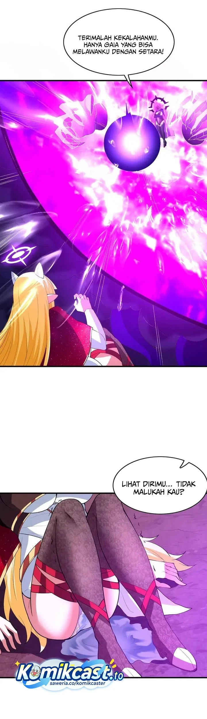 My Harem Is Entirely Female Demon Villains Chapter 128 - halaman 24