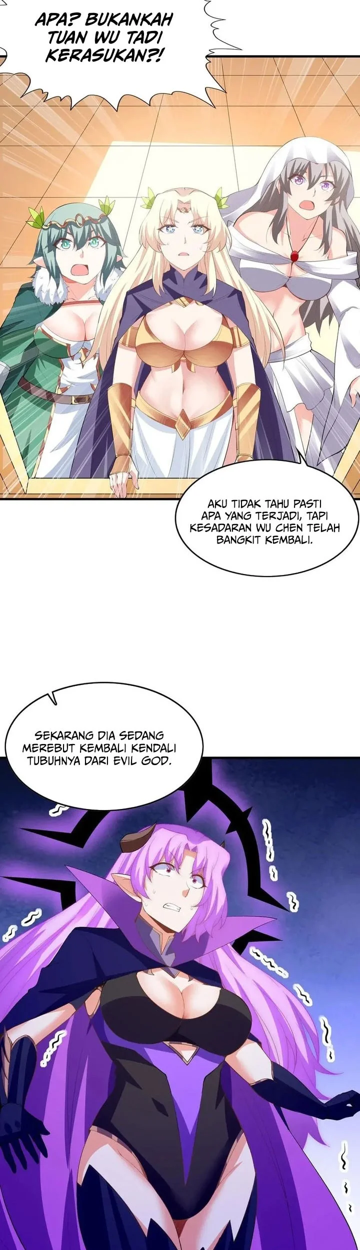 My Harem Is Entirely Female Demon Villains Chapter 128 - halaman 30