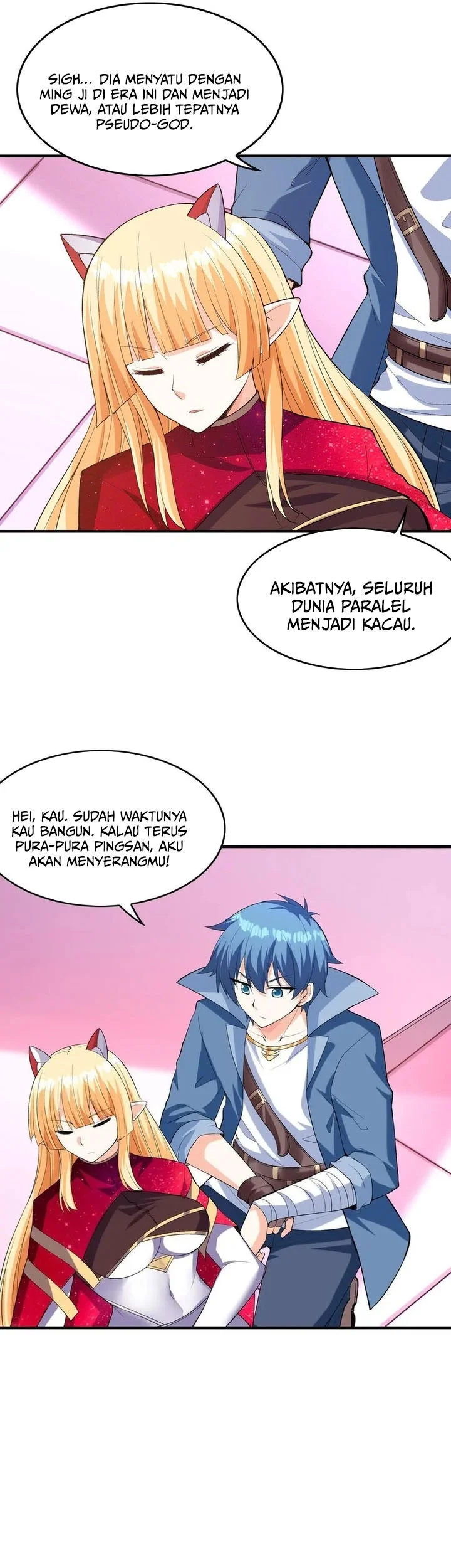 My Harem Is Entirely Female Demon Villains Chapter 129 - halaman 10