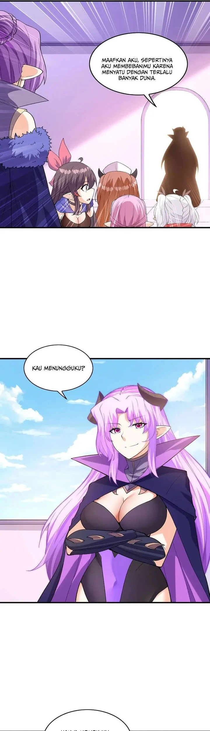 My Harem Is Entirely Female Demon Villains Chapter 129 - halaman 18