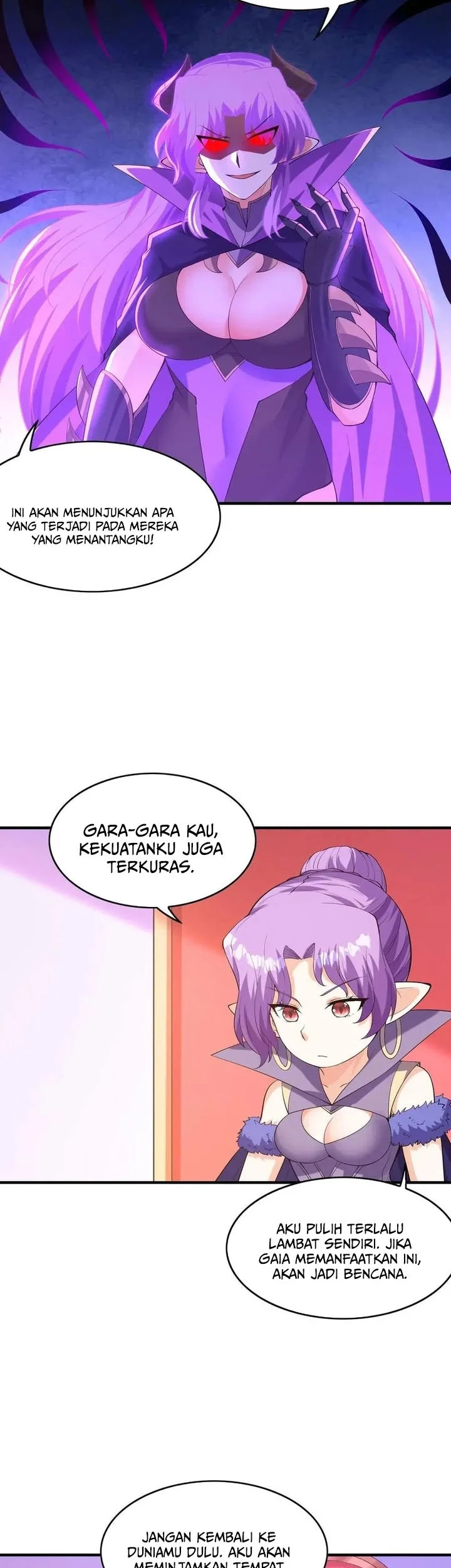 My Harem Is Entirely Female Demon Villains Chapter 129 - halaman 20
